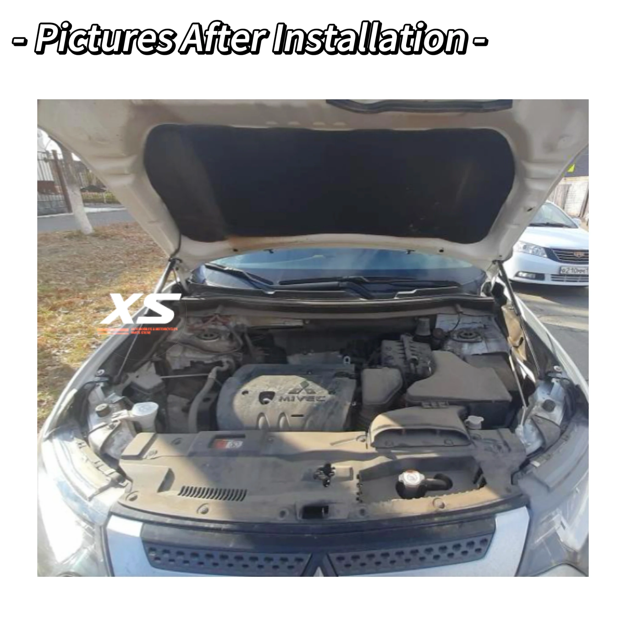 Puntales de capó Mitsubishi Outlander III ZJ ZK ZL (2013-2021) - imagen 3