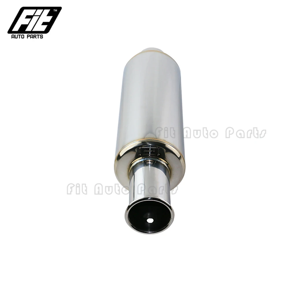 Silenciador escape universal 63mm – Resonador tubular coche - imagen 4