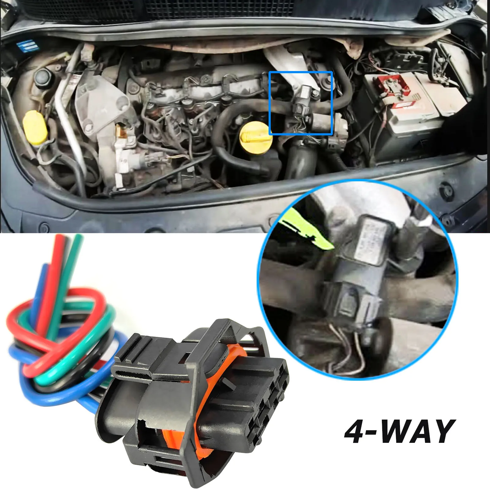 Sensor MAP 55206797 para Alfa Romeo 147, 156 y 159 - imagen 5