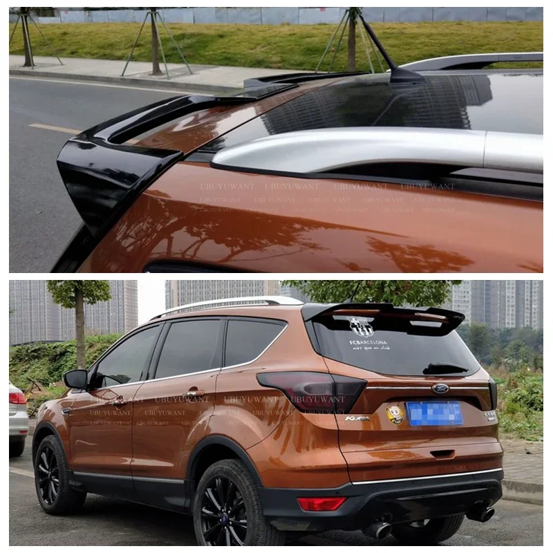 Vista del alerón trasero en ABS