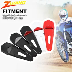 Luz trasera LED moto freno y matrícula universal