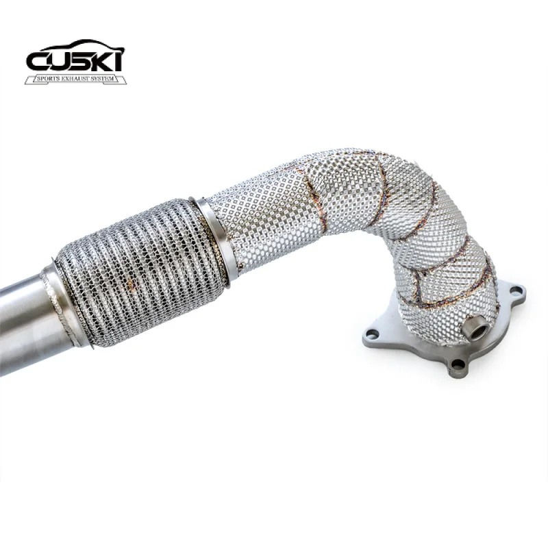 Bajante escape alto rendimiento inoxidable 304 para Audi Q3 2.0 T - imagen 4