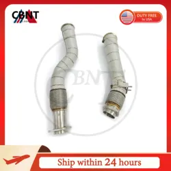 Cabezal de escape CBNT BMW X3M X4M S58 3.0T bajante SS304