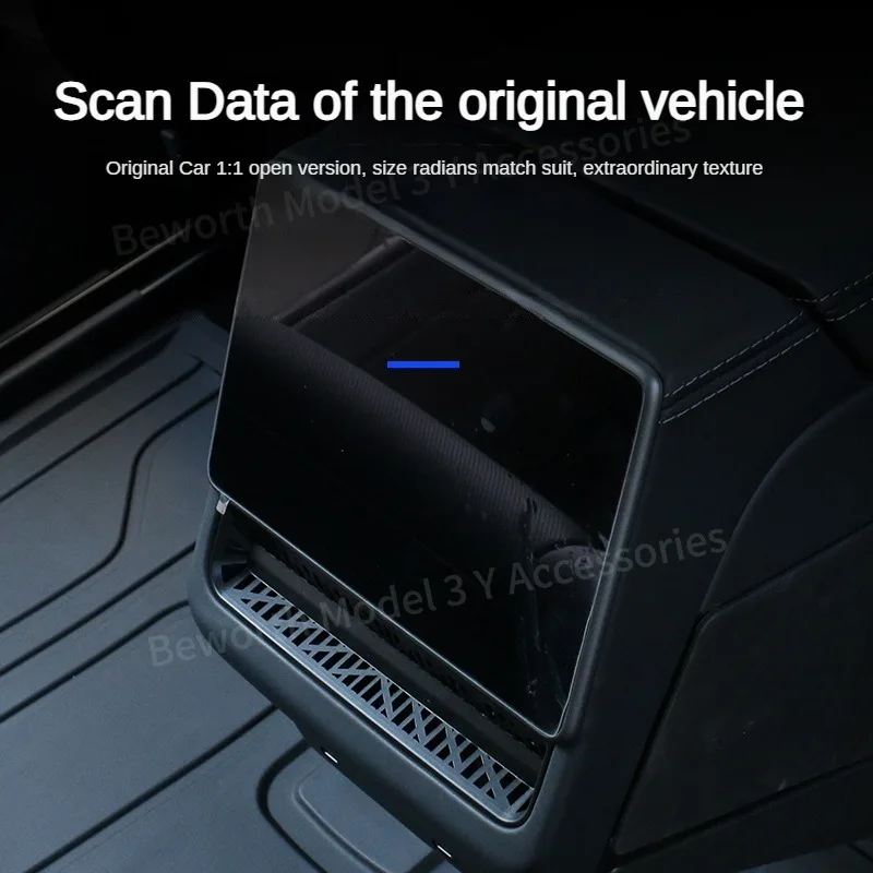 Tapa salida aire trasera ventilación A/A Tesla Model Y 2025 - imagen 2