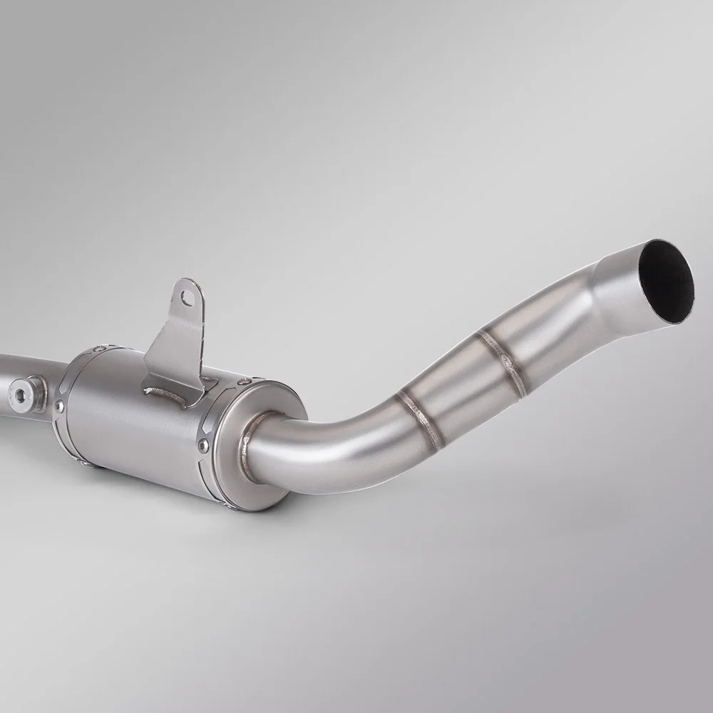 Para YZF R7 2021-2025 Escape motocicleta rendimiento sistema completo modificar tubo frontal inoxidable cubierta de carbono silenciador Escape - imagen 3