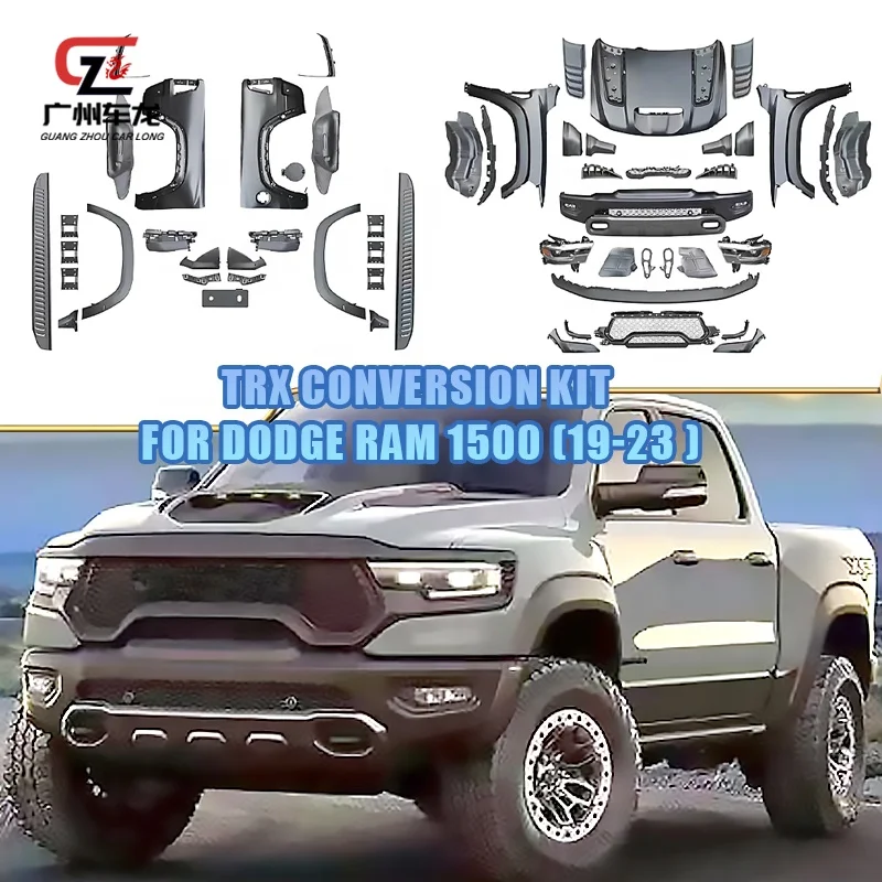 Kit accesorios estilo TRX facelift para Dodge RAM 1500 2019-2023 - imagen 2