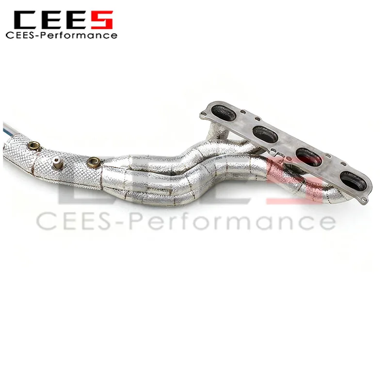 CEES Tuning Sistema de escape cat-back para Mercedes C63 AMG W204 - imagen 4