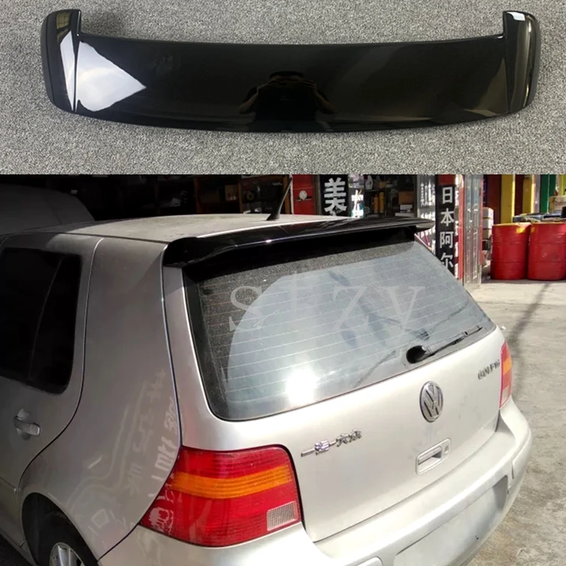 Alerón trasero ABS para VW Golf 4 MK4 1998-2004 gris sin pintar
