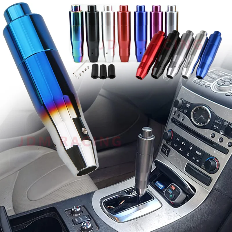 Perilla Cambio Automático Universal – Palanca Metal Aluminio Transmisión