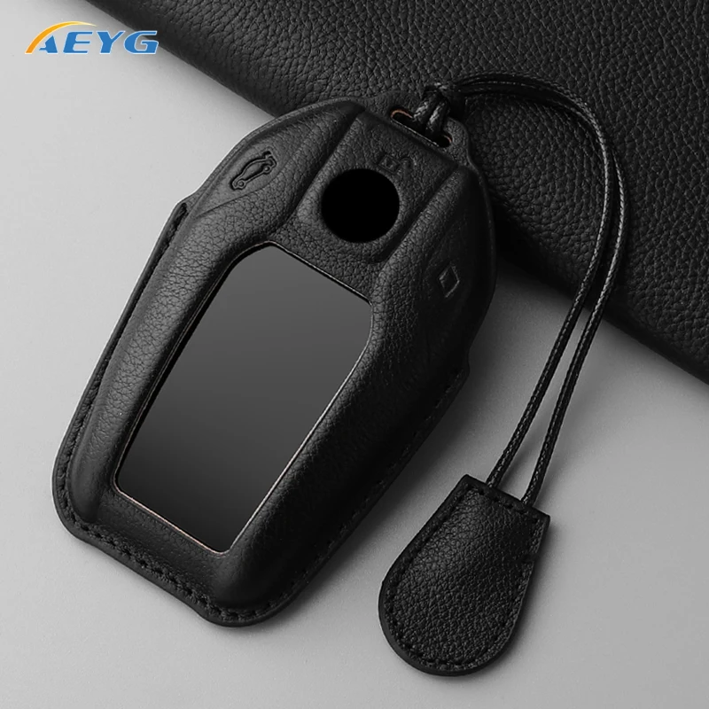 Funda de cuero para llave BMW Serie 5, 7, X3, X5 y X7 - imagen 4