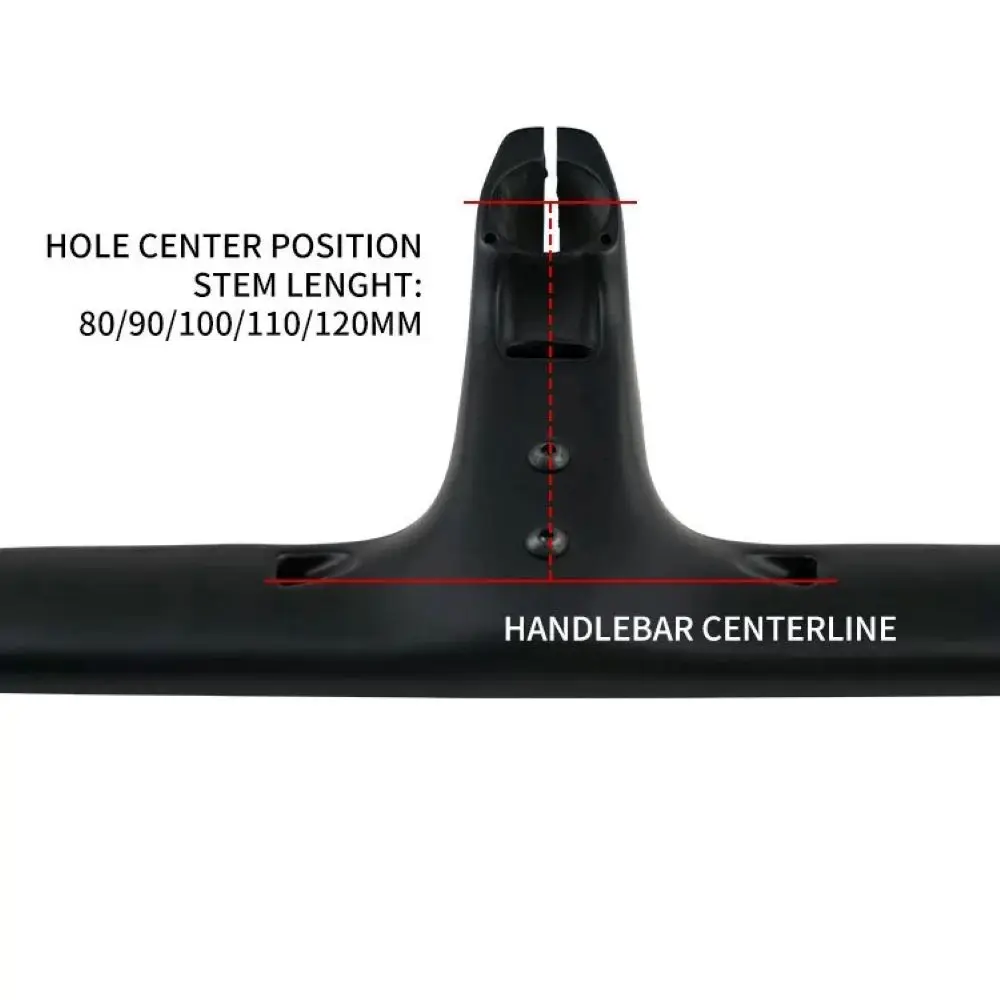 Manillar fibra carbono 31.8mm curvo aero ruta - imagen 4