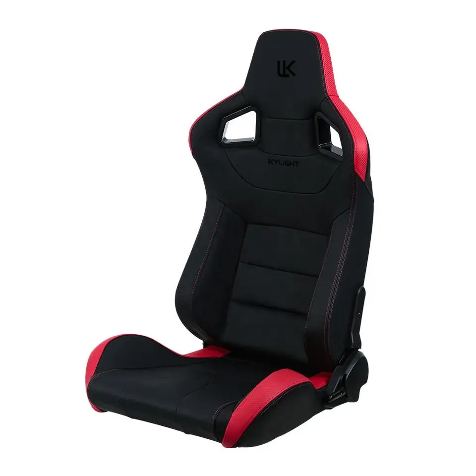 Asiento deportivo con volante – Universal para coche de carreras - imagen 5