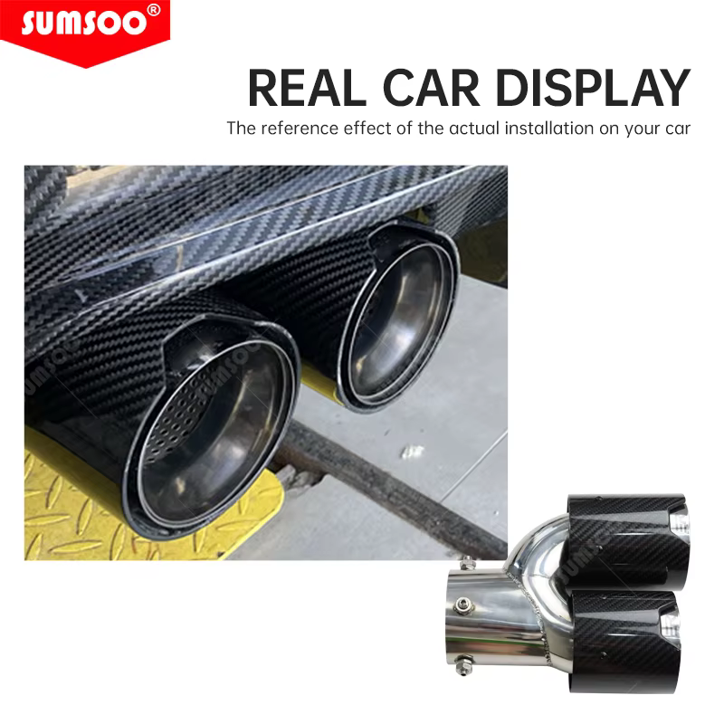 Puntas de escape ER de fibra de carbono para BMW G20/G21/G23/G42 - imagen 4