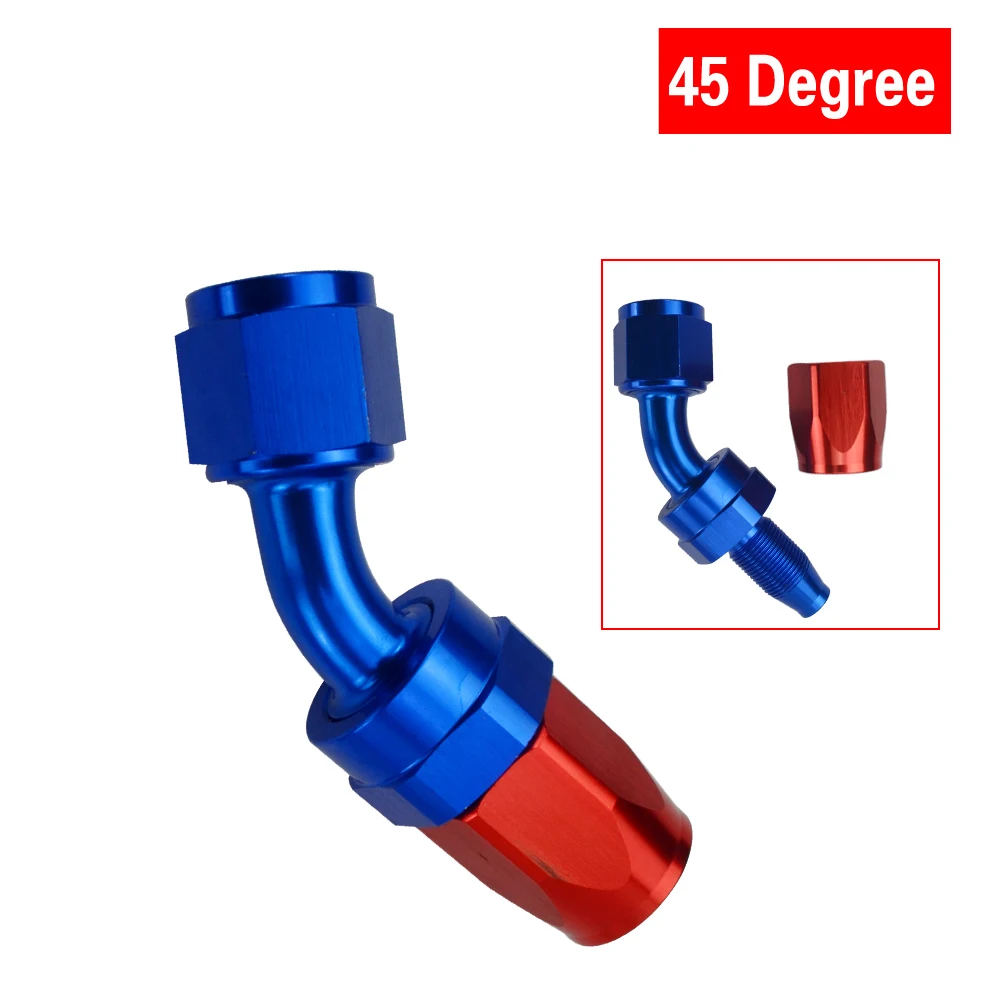 Manguera flexible combustible PQY-AN8 aluminio 45-90-180º - imagen 4