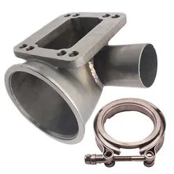 BRM Adaptador brida turbo 90° V-band T3 T4 – tuning 2,5″