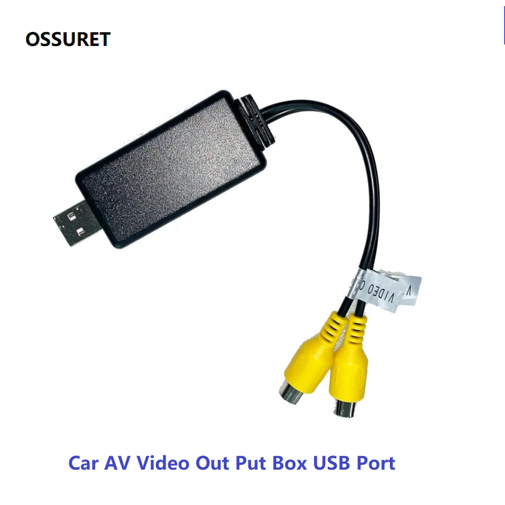 Adaptador USB a CVBS OSSURET - Salida AV para radio Android coche