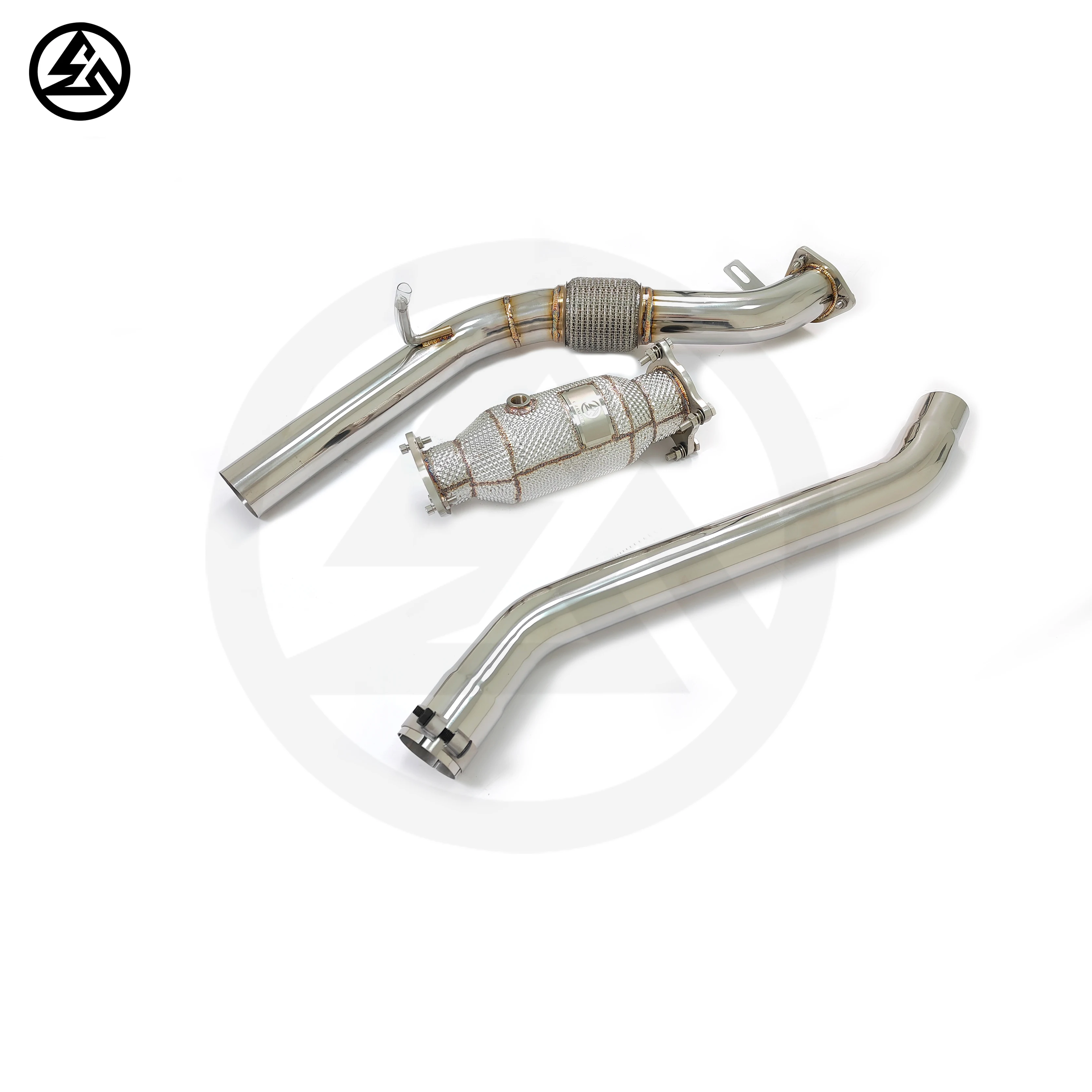 CSZ midpipe racing SS304 para Audi A4 A5 2.0 T B9 - imagen 5