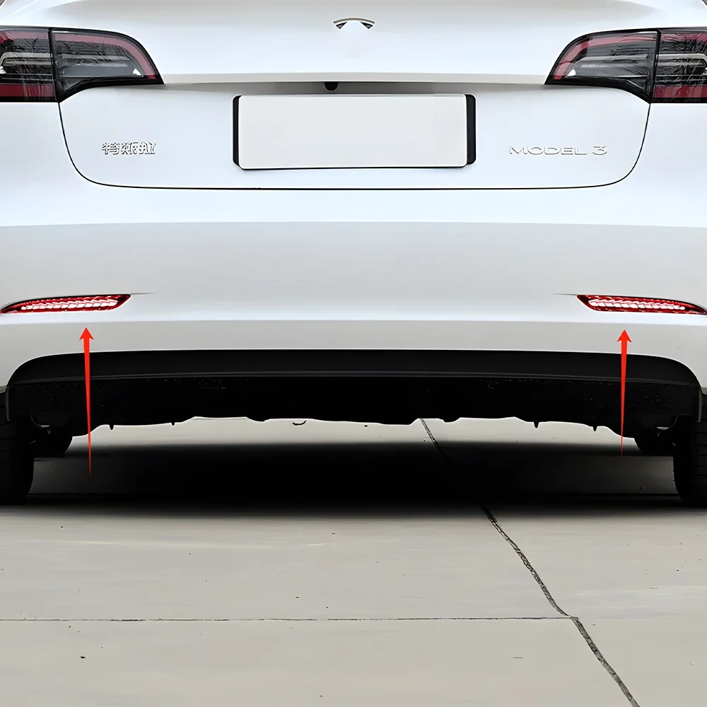 Kit luces LED dragon scale parachoques Tesla Model 3/Y 2019-2022