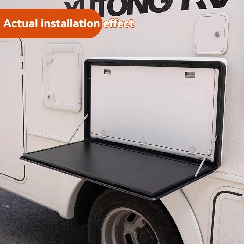 Placa soporte mesa exterior plegable para autocaravana y remolque - imagen 2