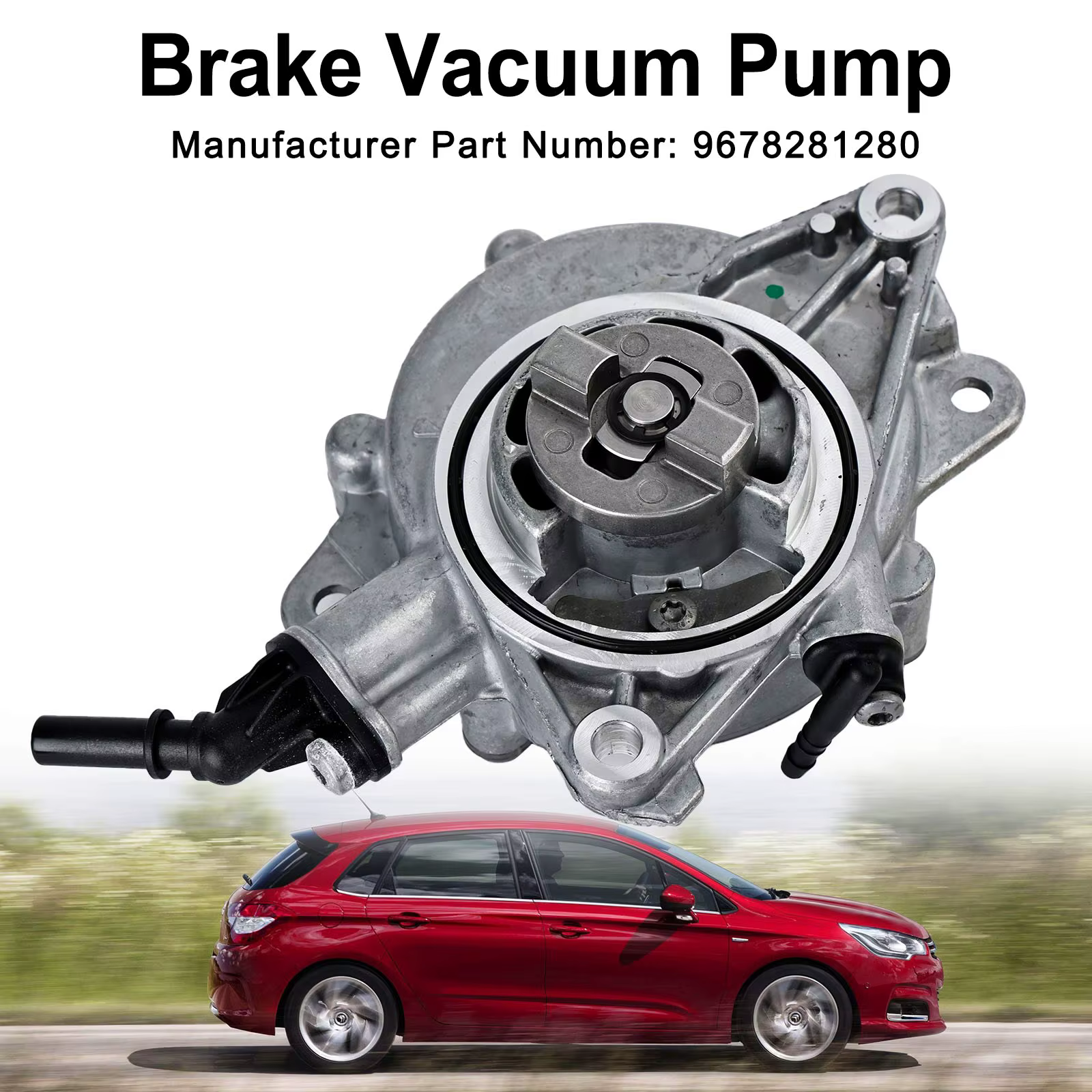 Bomba de vacío Artudatech 456583 para Citroën C4 y Peugeot 208 1.6 THP