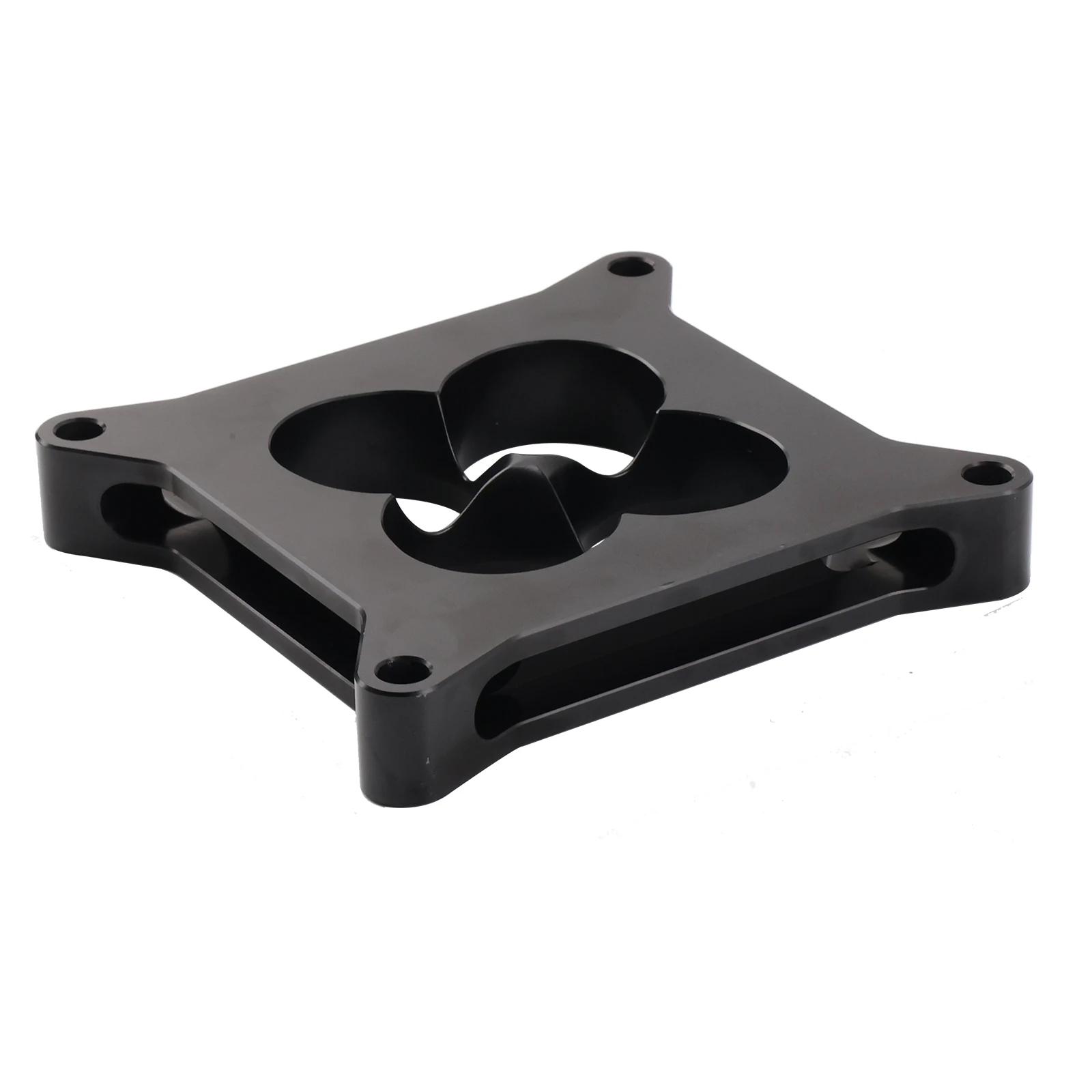 Espaciador de carburador aluminio para SBC 4150 – cuadrado 4 puertos - imagen 2