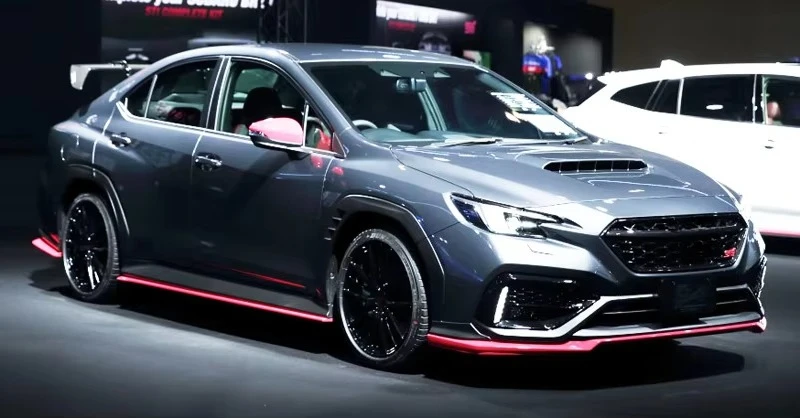 Divisor delantero de carbono STI-P OEM para Subaru WRX S4 VA12 - imagen 5