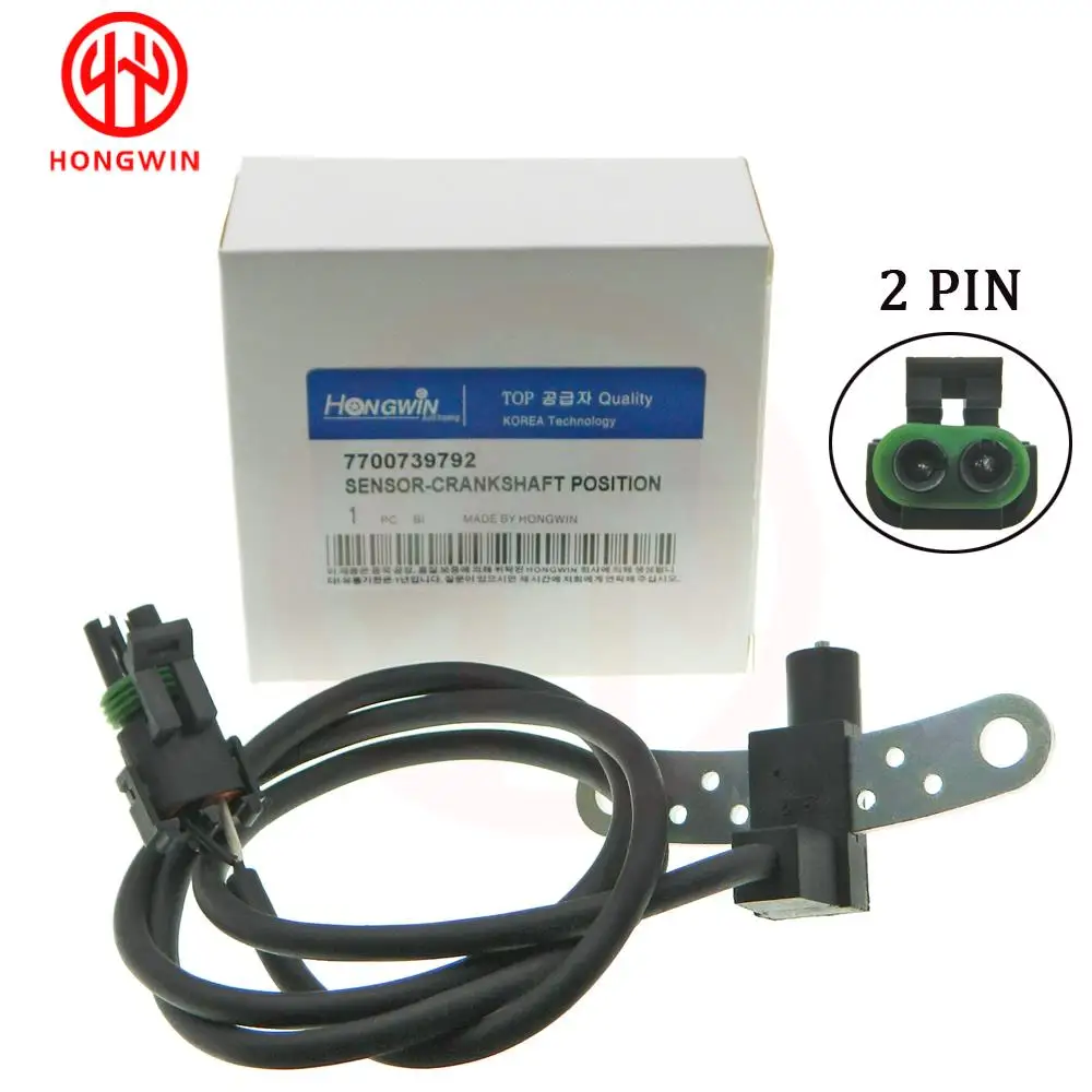 Sensor de posición del cigüeñal para Renault 21 19 II 2 18 Volvo 340