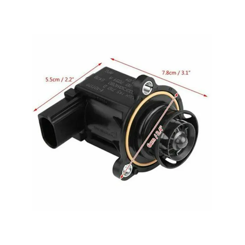 06H145710B 06F145710G 06H145710D 06F145710C QF00T00094 para Audi A3 A4 A5 A6 TT 1,4 1,8 2,0 válvula solenoide de purga de recipiente TFSI - imagen 2