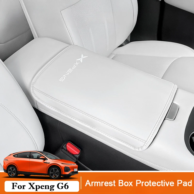 Caja reposabrazos cuero Xpeng G6 2023-2025: protege el codo