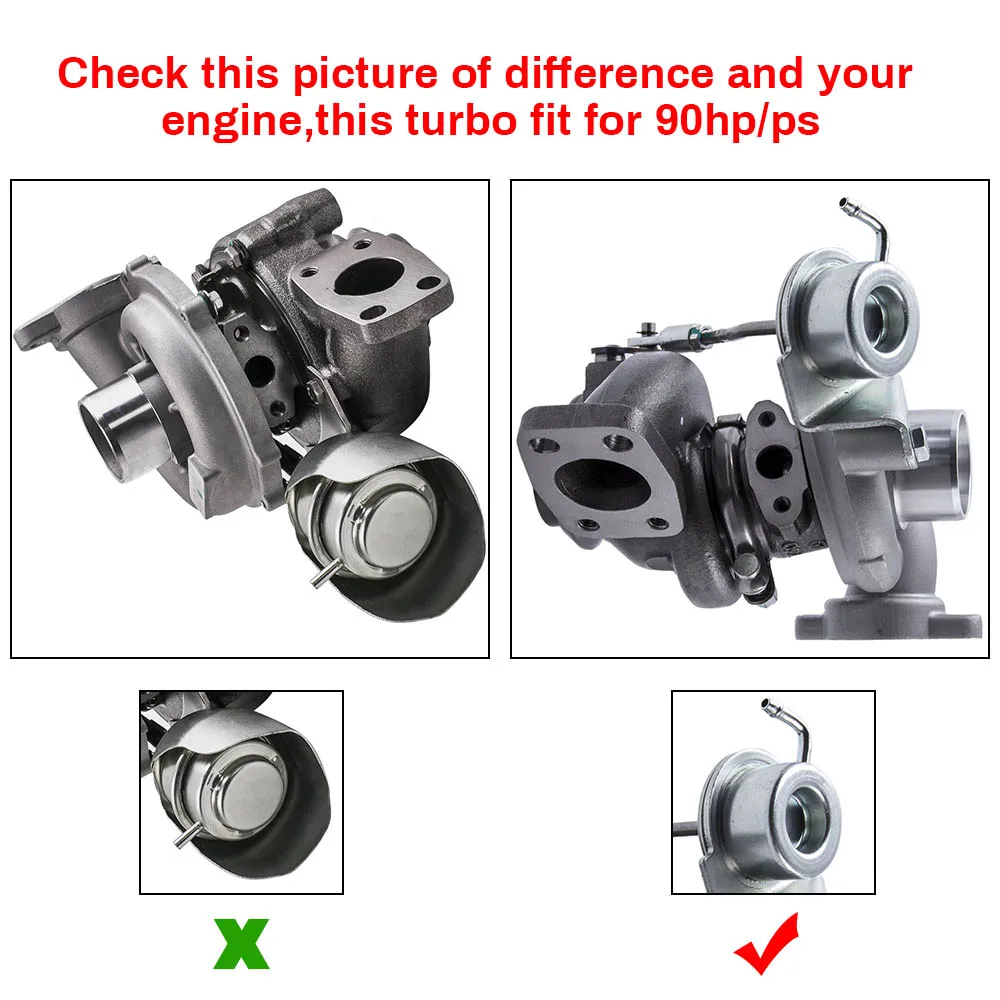 Turbocompresor 4917307504 Opel Astra Ford Focus C-MAX 1.6 HDI - imagen 3