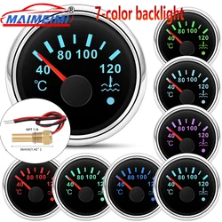 Reloj Temperatura Digital LED 7 Colores con Sensor y Alarma para Coche