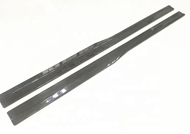 Faldones laterales de fibra de carbono estilo RZA para VW Golf Mk7 R - imagen 3