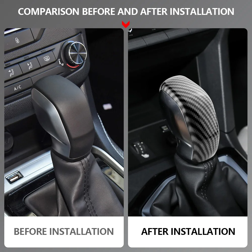 Embellecedor fibra de carbono palanca cambio – Peugeot 308, 308s, 408 - imagen 2