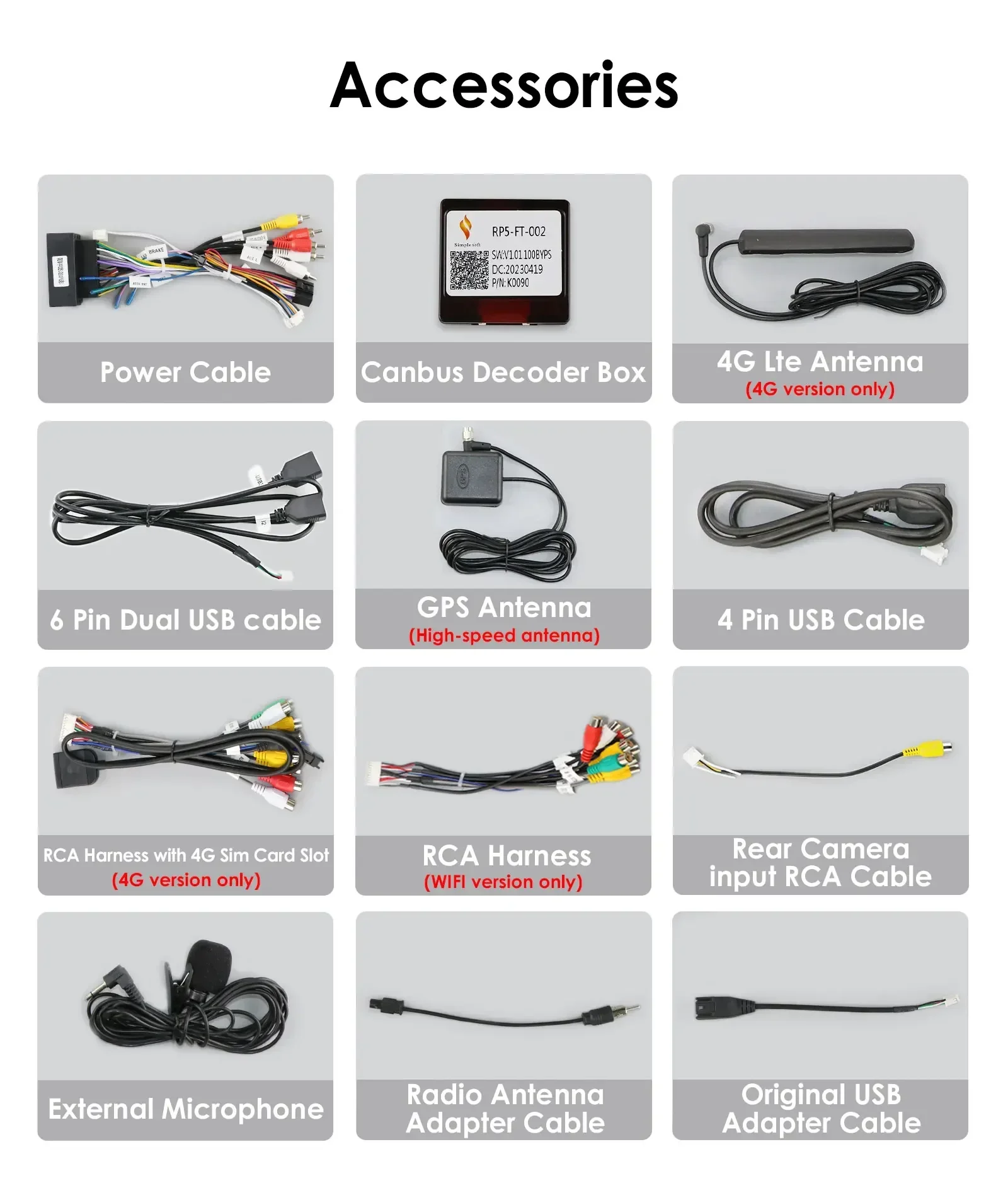 Radio Android 2DIN con GPS para Fiat Doblo CarPlay y SWC - imagen 5