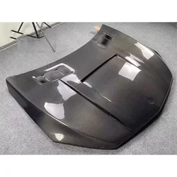 Cubierta de motor de fibra de carbono para Mercedes Benz GLE63 GLE320 W166 Coupe, kit de carrocería de capó ligero modificado