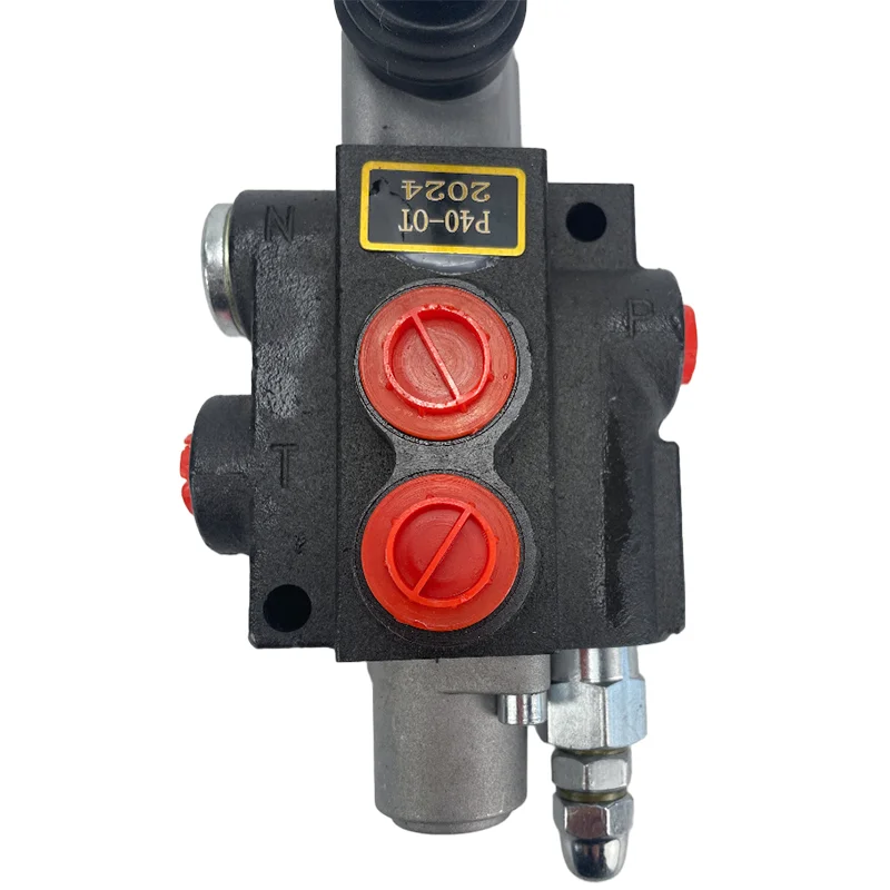 Válvula distribuidora hidráulica P40, 40 l/min con control de caudal - imagen 3