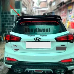 Alerón trasero ABS efecto fibra de carbono para Hyundai i30 e i20