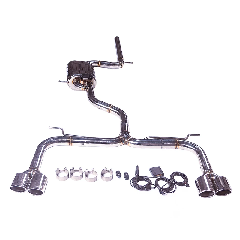 Catback GFC para Audi A3 escape deportivo de acero inoxidable - imagen 3