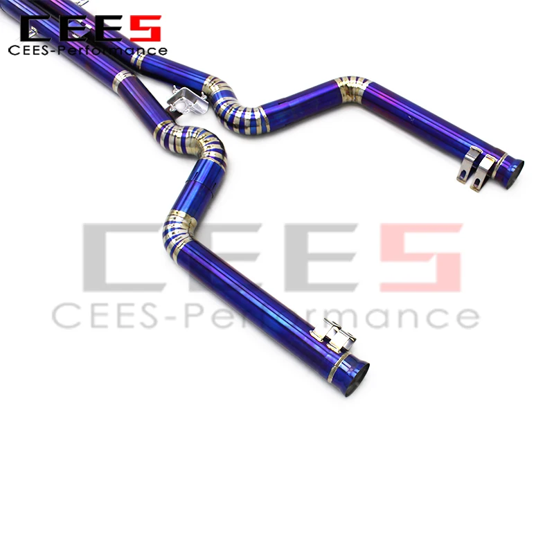 Sistema de escape Edades con válvula OEM – AMG W205 C63/C63S 4.0T - imagen 5