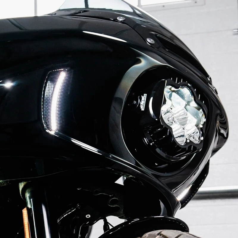 Faro LED trazador blanco El Diablo para Harley Softail Low Rider ST - imagen 4