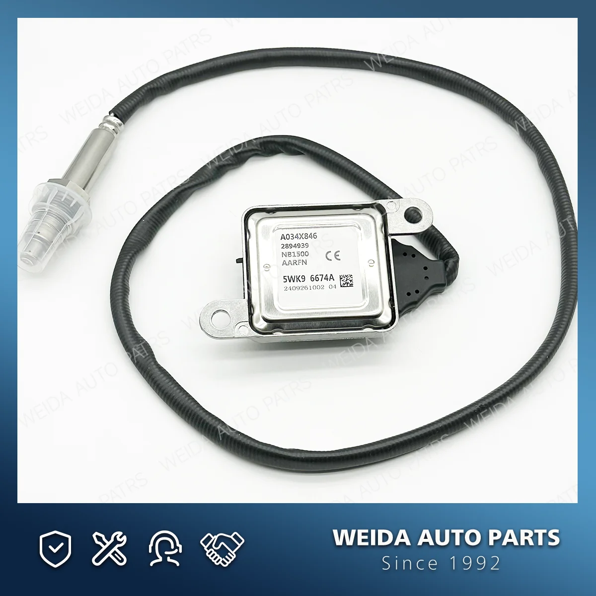 Sensor NOx Cummins 5WK96674A A034X846 - imagen 2