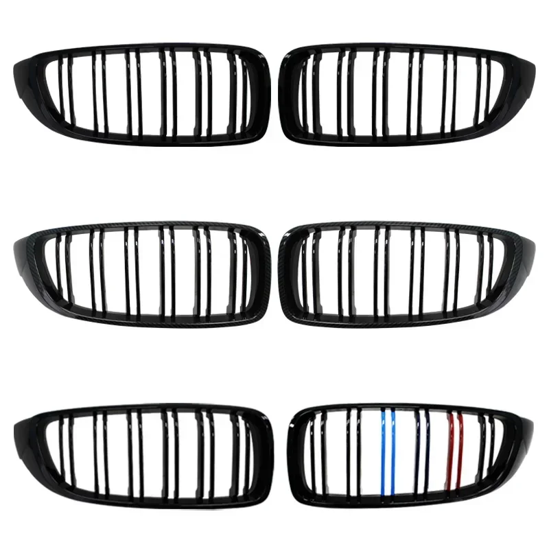 Parrilla de carbono BMW M4 - riñón facelift 4 Series F32-F82 - imagen 3