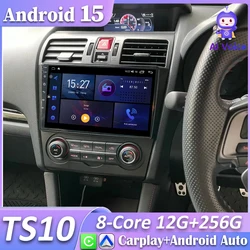 Radio 2K CarPlay/Android Auto para Subaru Forester XV/WRX 2012-2015