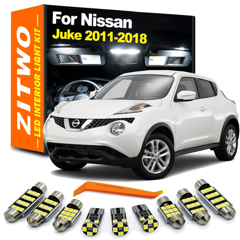 Kit luces LED interior Canbus ZITWO para Nissan Juke 2011-2018