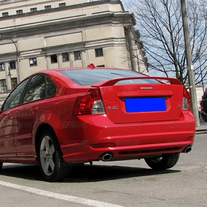 Alerón trasero FPR de fibra de carbono para Volvo S40 2004-2012 - imagen 2