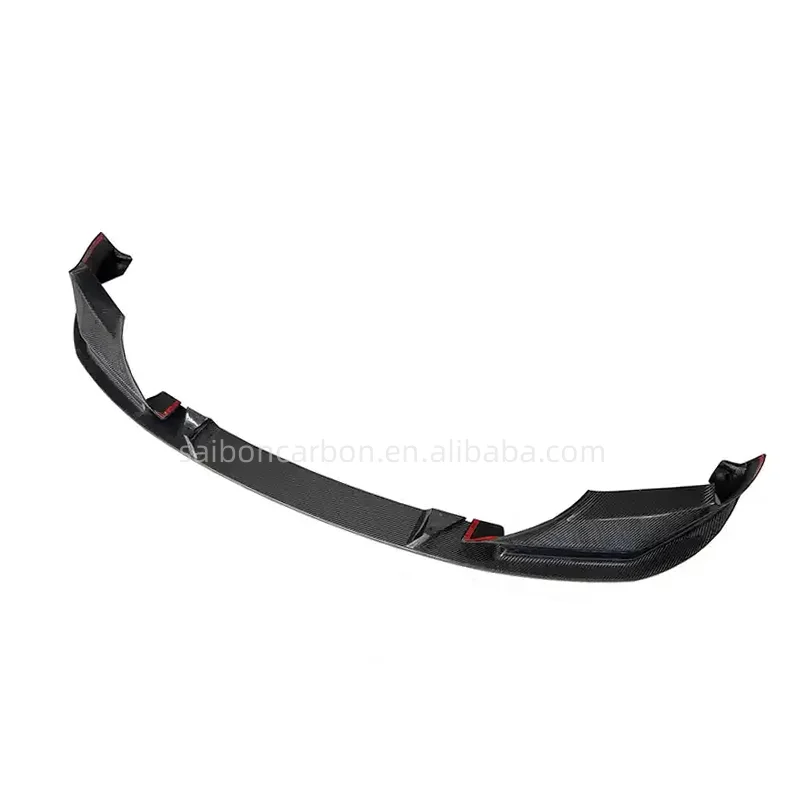 Labio divisor delantero en fibra de carbono 3D – BMW M5 F90 2018-2019 - imagen 3