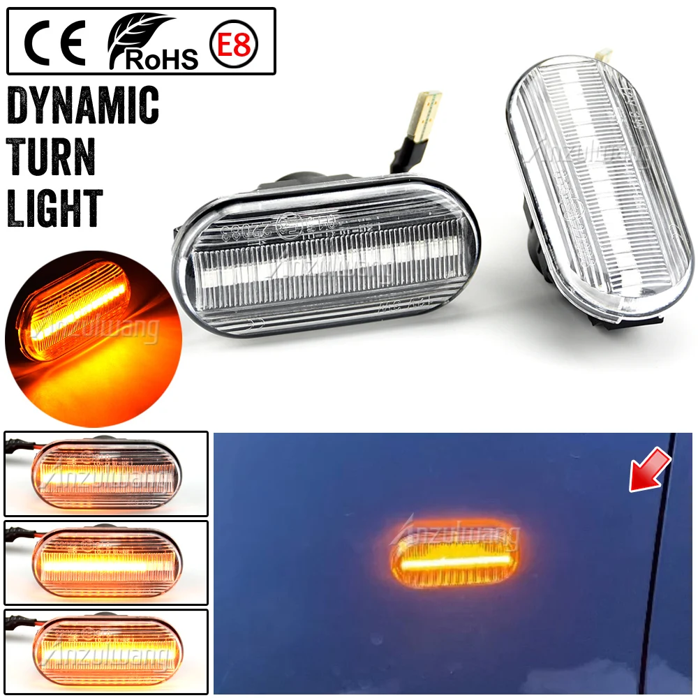 Luz secuencial LED de giro para Nissan 350Z Frontier Xterra Pathfinder - imagen 3