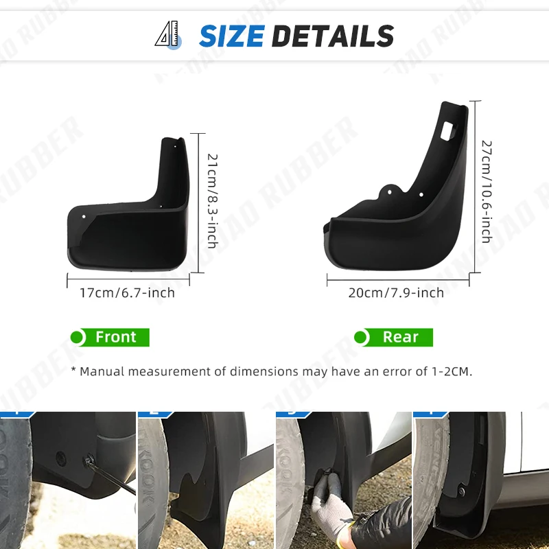 Guardabarros delantero Citroen C4 Hatchback 2004-2010 de repuesto - imagen 3