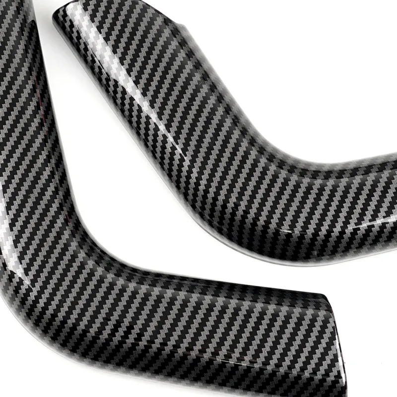 Embellecedor manija central Porsche Cayenne 2018-2024 fibra carbono - imagen 5