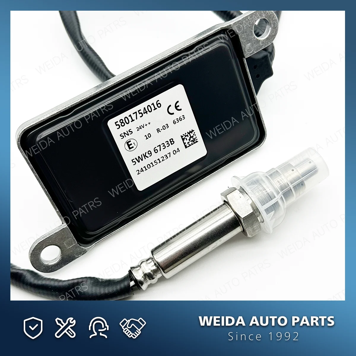 5801754016 -5WK96733B 5WK9 6733 5WK96733B 5WK96733A 5WK9 6733A Sensor de oxígeno y nitrógeno 24V para camiones IVECO Sensor Nox - imagen 4